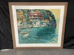 Howard Behrens, Villa, lithograph w/ coa
