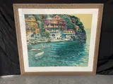 Howard Behrens, Villa, lithograph w/ coa