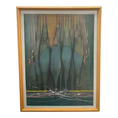 Untitled by Angel Alonso, 1993, Original Serigraph on Fine Art Paper, offered Jul 2026
