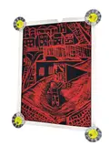 Pablo Romero, Urban Greeting (often associated with his City Life series), 1984, Limited Edition Screenprint / Serigraph