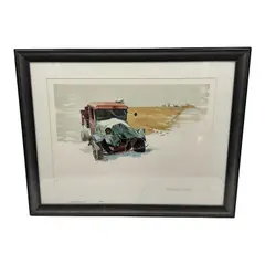 Covered for the Winter by Bill Nelson, pencil signed lithograph, offered Jul 2026