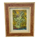 Alexander Gore, Untitled, mixed media painting with coa