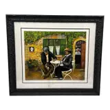 Guy Buffet, Untitled, serigraph framed 35/595