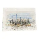Donald Pierce (American, 1914–2005) Original Mixed Media Abstract Landscape by Donald Pierce, Mixed Media (Watercolor, Gouache, and Ink) on Paper, offered Jul 2026