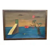 Gertrude Abercrombie, Untitled, 1947, Oil on Canvas