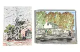Untitled by Elizabeth Kacher Booraem, 1963, Limited Edition Serigraphs with hand-applied color Origin: Printed in USA (Philadelphia, PA), offered Jul 2026