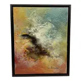 Carlos Tirado, Broken Heart, Mixed Media on Canvas Markings: Signed "Tirado" lower right; Titled, signed, and numbered #1097 on the reverse