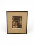 Untitled by Old Doorway San Jose, etching by a f mettell, offered Jul 2026