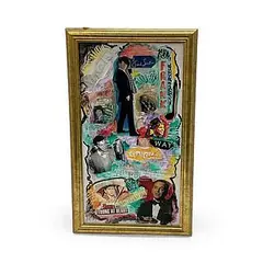 Frank Sinatra, Untitled, mixed media collage (artist unknown)