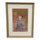 Untitled by Takashi by Edna Hibel, serigraph, offered Jul 2026