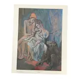 Pablo Picasso, Family of Acrobats with Monkey Original Work, 1905, Color Print on Paper