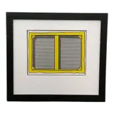 Roy Lichtenstein, Stretcher Frame with Canvas, Screenprint on paper