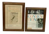 Norman Rockwell, Untitled, Lithographic magazine prints Framing: Wood frames