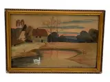Untitled by J. Metzger, Watercolor and gouache on paper Signature: Signed "J. METZGER" in paint (lower right), offered Jun 2026