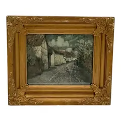 Bronwen Roberts, Untitled, Oil on board Style: Tonalism / Barbizon School School