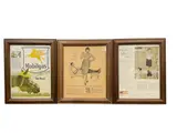 Norman Rockwell, Untitled, Framed lithograph prints