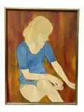 Untitled by Moir Bennett, oil on canvas, offered Jun 2026