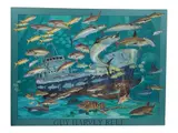 Guy Harvey, The Guy Harvey Reef, Offset Lithograph Print on Board