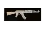 One of a kind piece by world famous Italian artist Mauro Peruchetti. This is a monumental sized piece hand encrusted with swarovski crystal mounted on a black by Swarovski Crystal Ak47 by Mauro Peruchetti, acrylic background. Original Retail price is over $120,000 GBP. In excellent lik, offered Jun 2026