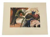 A limited edition color by Salvador Dali Le Baiser Main, lithograph by Salvador Dali, offered Jun 2026
