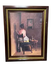 Untitled by Benito Cerna León, Oil on Canvas, offered Jun 2026