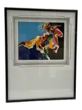 Print by "Cheyenne Rider" by Malcolm Furlow, Serigraph, offered Jun 2026