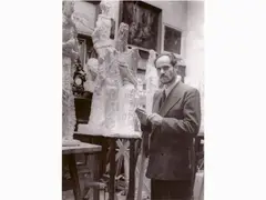 Ritratto di Perelman 1950 circa by Germaine Nordmann, 1902, vintage gelatin-silver print on paper, offered Jun 2017