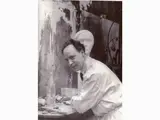 Ritratto di André Del Debbio 1950 circa by Germaine Nordmann, 1902, vintage gelatin-silver print on paper, offered Jun 2017