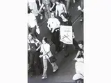 Vezio Sabatini, Femministe in corteo 1977, 1939, vintage gelatin-silver print on baryta paper