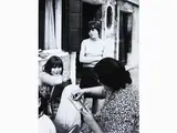 Il tombolo 1979 by Gianni Berengo Gardin, vintage gelatin silver print on baryta paper, offered Jun 2017