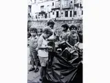 Alberto Roveri, Bambini a Palermo 1977, vintage gelatin-silver print on baryta paper
