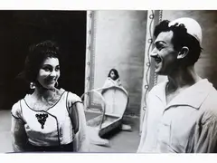 Antonio Sansone, Teatro dell'opera, Albania 1970 circa, vintage gelatin-silver print on baryta paper