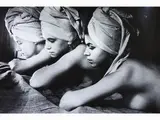Sauna in un villaggio russo 1981 by Sergei Vasiliev, vintage gelatin-silver print credit stamp and signed on verso, offered Jun 2017