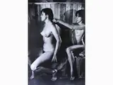 Sauna in un villaggio russo 1981 by Sergei Vasiliev, vintage gelatin-silver print credit stamp and signed on verso, offered Jun 2017