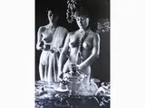 Sauna in un villaggio russo 1981 by Sergei Vasiliev, vintage gelatin-silver print credit stamp and signed on verso, offered Jun 2017