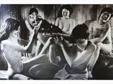 Sauna in un villaggio russo 1981 by Sergei Vasiliev, vintage gelatin-silver print credit stamp and signed on verso, offered Jun 2017