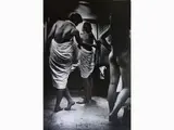 Sauna in un villaggio russo 1981 by Sergei Vasiliev, vintage gelatin-silver print credit stamp and signed on verso, offered Jun 2017