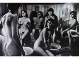 Sauna in un villaggio russo 1981 by Sergei Vasiliev, vintage gelatin-silver print credit stamp and signed on verso, offered Jun 2017