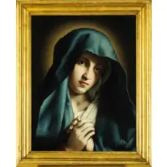 Madonna orante by Giovanni Battista Salvi Detto Il Sassoferrato, oil on canvas, offered Jun 2020