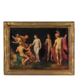 Cornelis van Haarlem, Giudizio di Paride / Siglato CH e datato 1608 in basso a sinistra, oil on panel di quercia parchettata