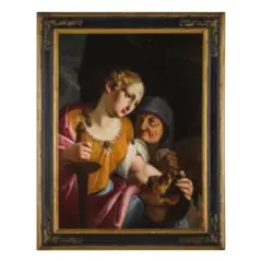 Giuditta e Oloferne by Gian Domenico Cignaroli, oil on canvas, offered Jun 2020