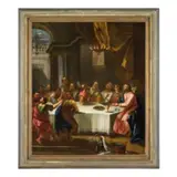 Pietro Damini, Ultima cena, oil on canvas