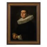 Jacob van der Gracht, Ritratto femminile, oil on canvas