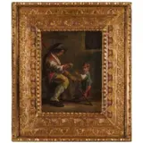 Ritratto di pitocco con bambino by Francesco Londonio, oil on canvas, offered Jun 2020