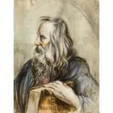 Vincenzo Gemito, Napoli, 1852 - 1929 / Il profeta / Firmato V Gemito in basso al centro