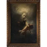 Karl Wilhelm Diefenbach, Hadamar, 1851 - Capri, 1913 / Non uccidere / Firmato Diefenbach, Capri e datato 1903 in basso a destra