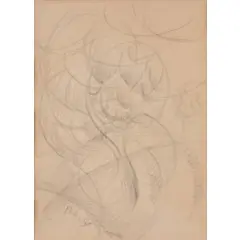 Torino 1871 - Roma 1958 / Iridescenza, 1922 circa by Giacomo Balla, pencil on paper, offered Jul 2020