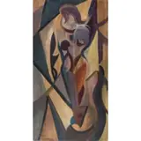 Enrico Prampolini, Modena 1896 - Roma 1956 / Donna + ambiente, 1915