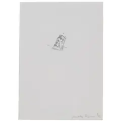 Roma 1932 / Senza titolo, 1979 by Giosetta Fioroni, ink on paper, offered Jul 2020