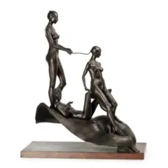 Pfronten 1947 - Milano 2009 / Le grazie by Alexander Kossuth, bronze, offered Jul 2020